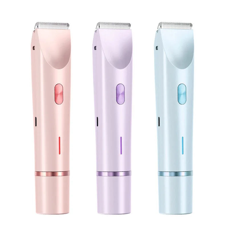 LUMÉA™ 2-in-1 Dual-Head Women’s Electric Grooming Razor – Wet & Dry, Painless & Gentle